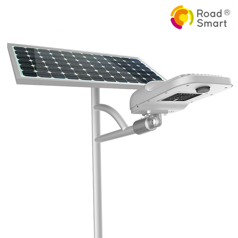 Competitive Price High Power 60 led Motion Sensor Intelligent Solar Street Light with Li-ion Battery