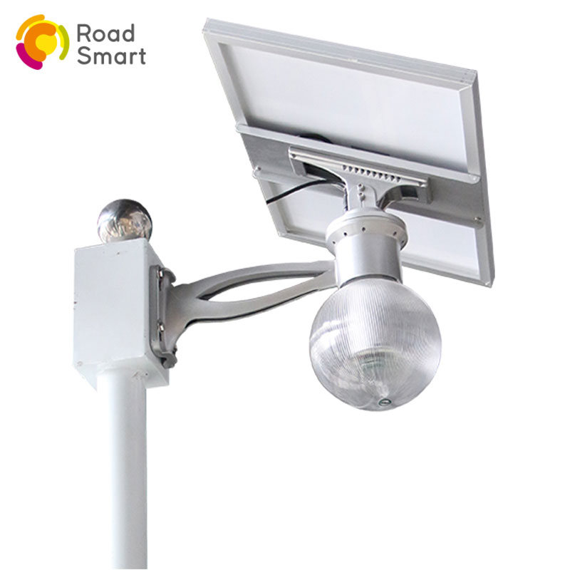 integrated outdoor solar led street garden light with lithium battery