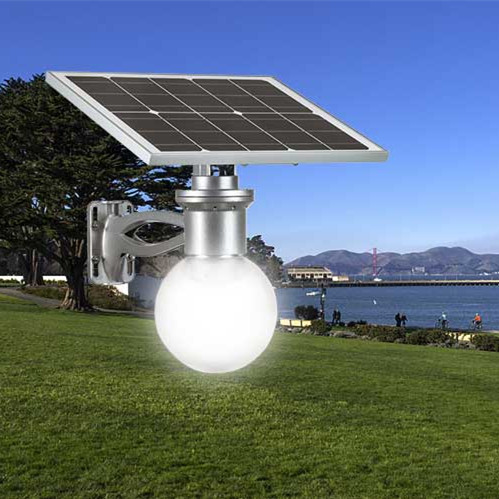 8W 12W garden solar led outdoor street light with motion sensor